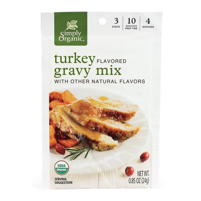 Simply Organic Turkey Gravy 24g