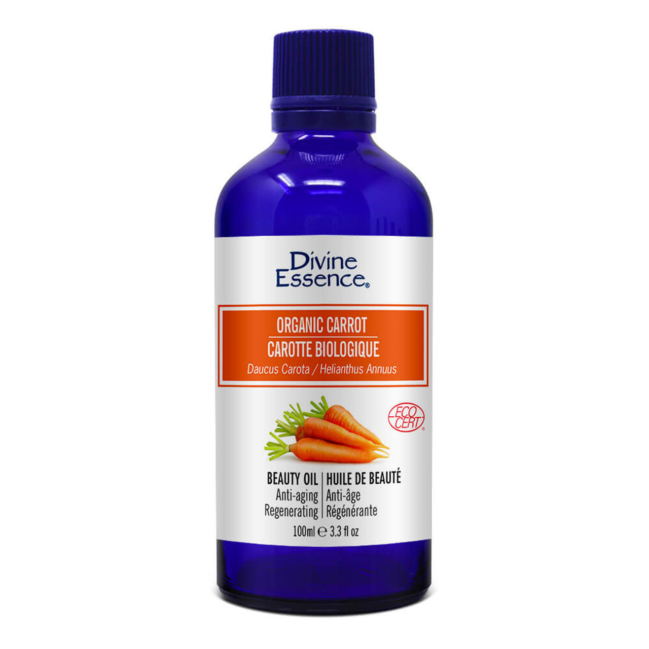 Divine Essence Organic Carrot Oil 100mL