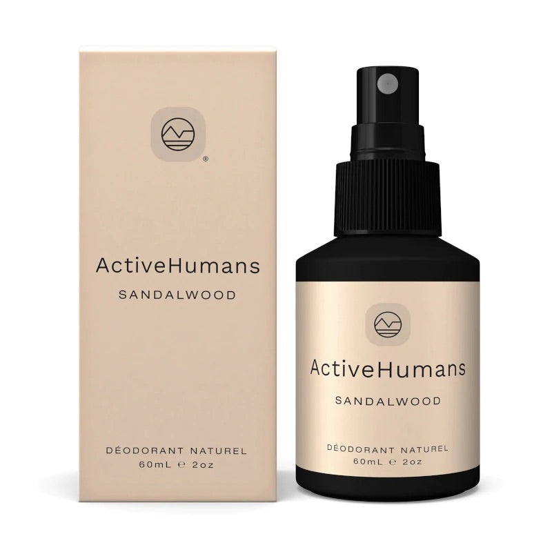 ✅Active Humans Sandalwood Spray Deodorant