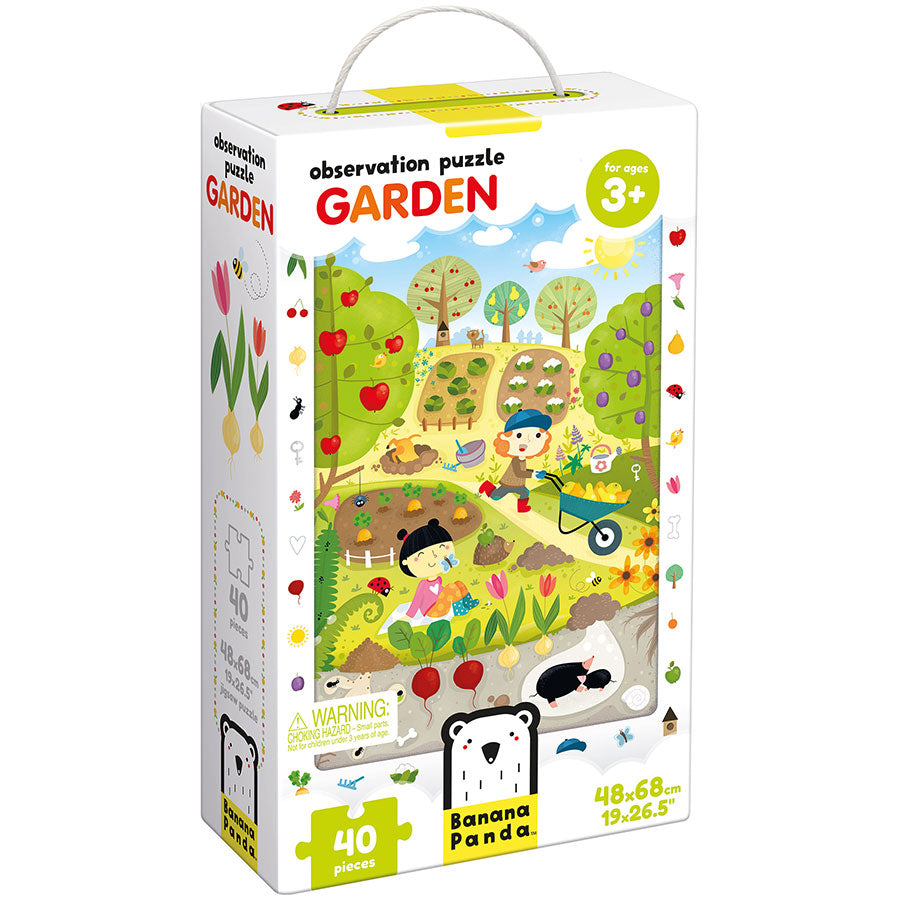 Banana Panda Observation puzzle Garden age 3+