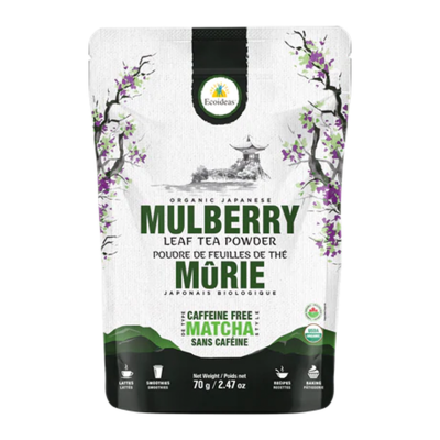 ✅ Ecoideas Organic Mulberry Leaf Tea Powder