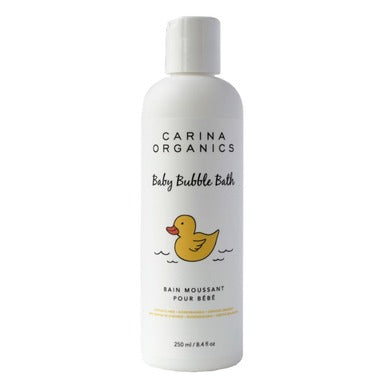 Carina Organics Unscented Baby Bubble Bath -250ml