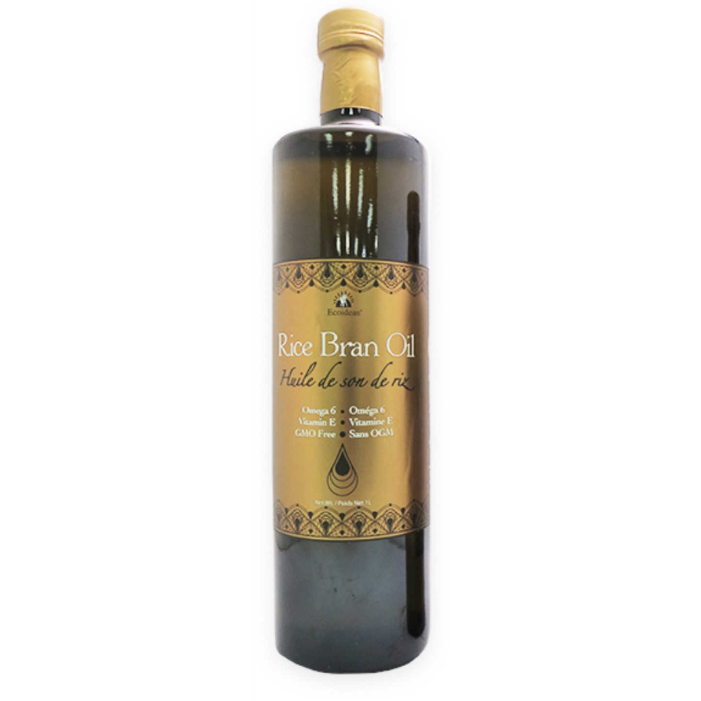 ✅ Ecoideas Rice Bran Oil 1L