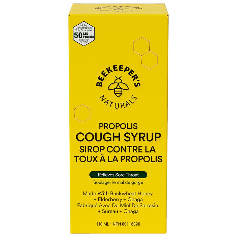 Beekeeper's Naturals Propolis Cough Syrup 118mL