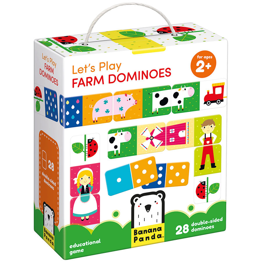 Banana Panda Let's play Farm Dominoes 2+