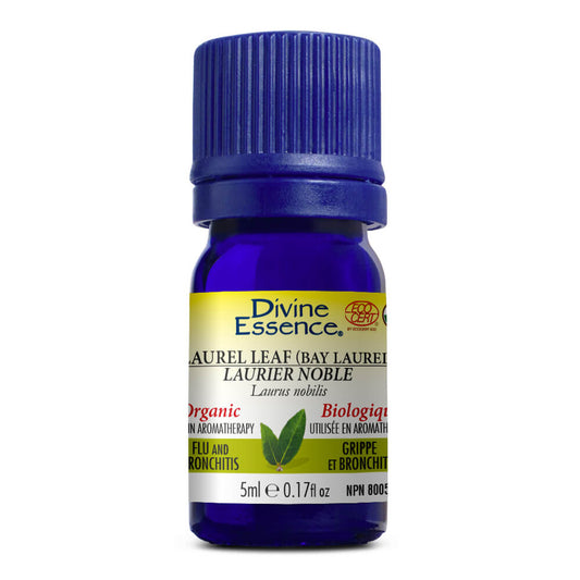 Divine Essence Laurel Leaf (Bay Laurel) Essential Oil Organic 5ml
