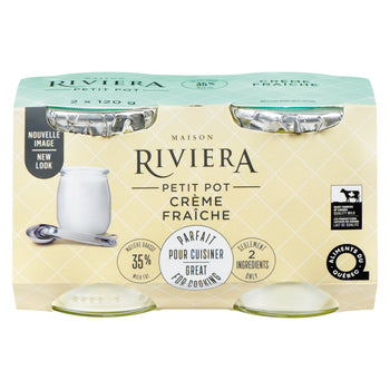 Riviera CRÈME FRAÎCHE 2 x 120ml