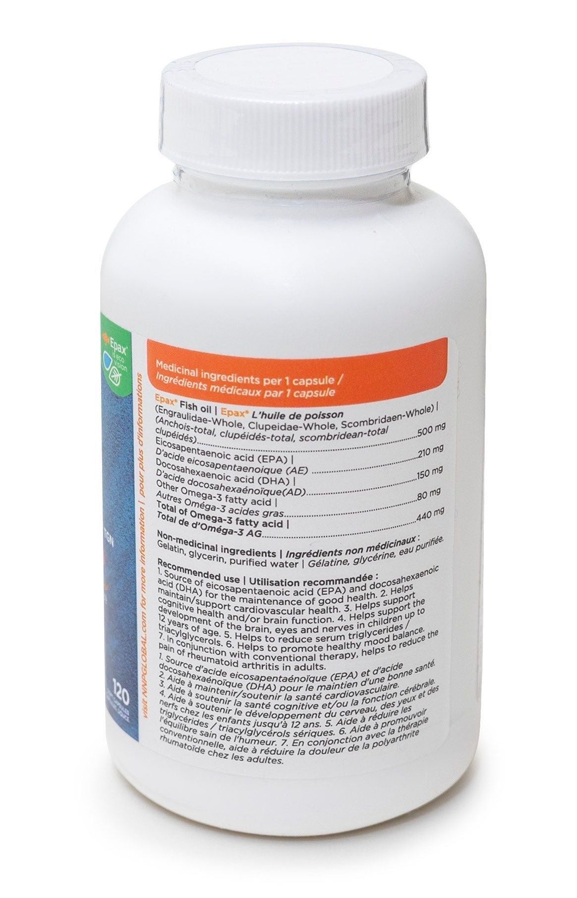 Nordic Native Pristine Pure Epax Omega-3 120caps