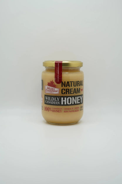 Wildly Canadian Non-pasteurized Natural Cream Honey (500g)