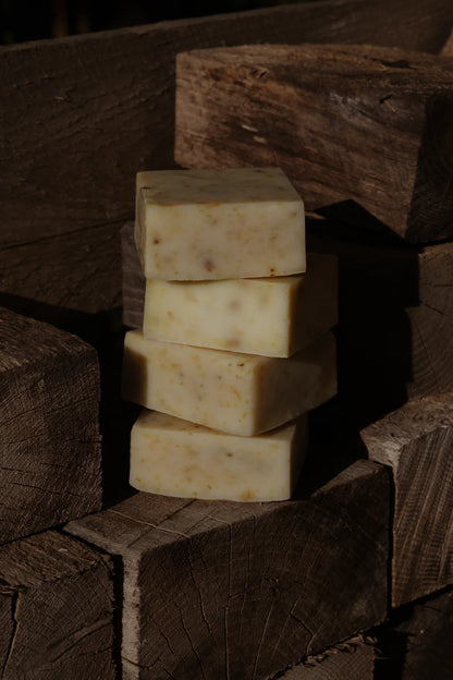 Tallow Twins - Calendula tallow soap 130g, additional product image 2