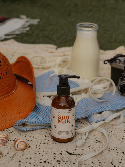 Tallow Twins - Sun milk 25 SPF -120mL/4oz