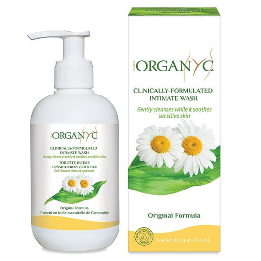Organyc Intimate Wash - Chamomile Formula 250mL