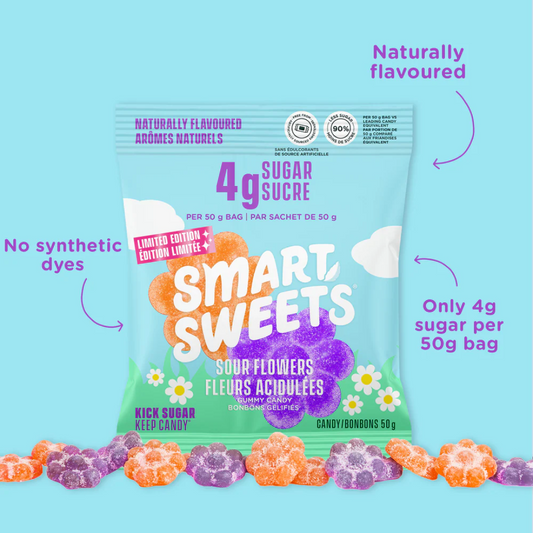 SmartSweets Sour Flowers Limited Edition 50g