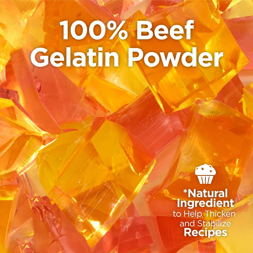 Rise Nutrition Grass-Fed Gelatin Powder - Bovine Protein - Non GMO: 240g