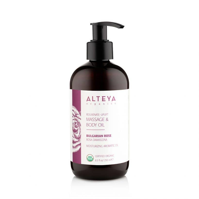 Alteya Rejuvenating Massage and Body Oil Bulgarian Rose
