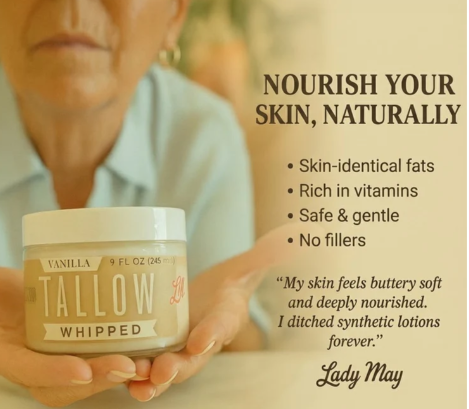 Lady May Whipped Tallow Moisturizer 24oz - Vanilla
