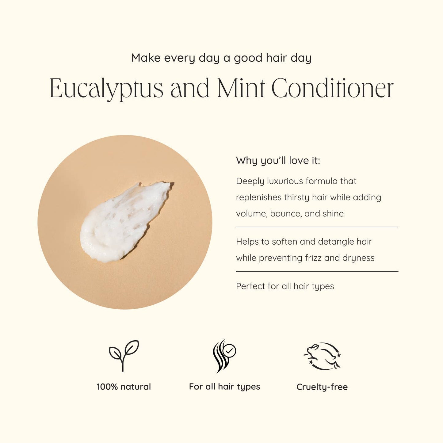 Wildcraft Eucalyptus & Mint Conditioner - Detangling, Sulfate-Free