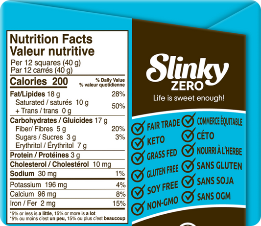 Zazubean SLINKY Swiss Milk & Hazelnut 80g