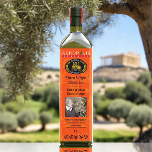 Acropolis Organics Bioharvest Extra Virgin Olive Oil 1L