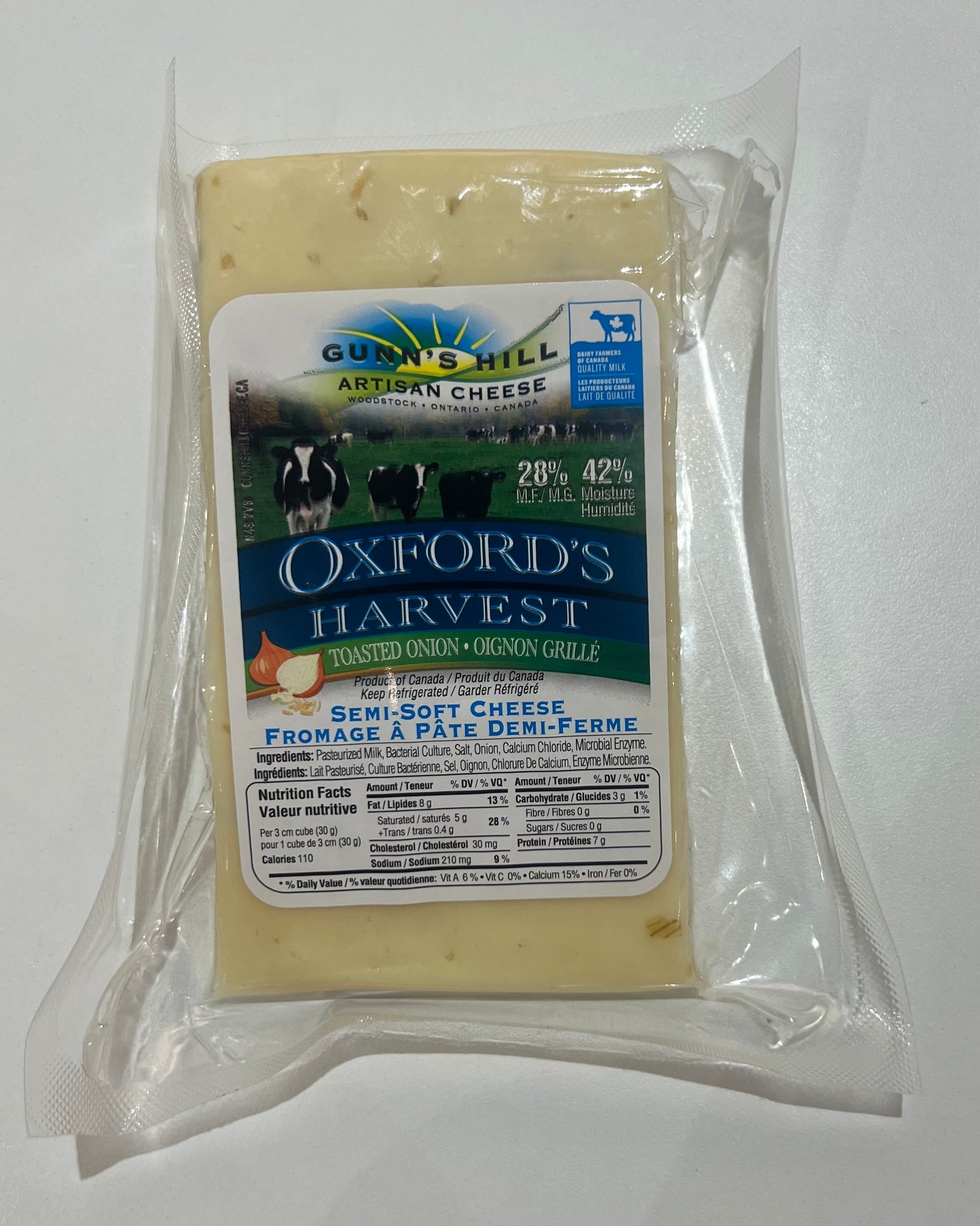 Gunn's Hill Oxford Harvest Toasted Onion Cheese