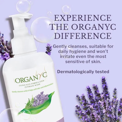 Organyc Clinically Formulated Intimate Wash Lavender 250ml, additional product image 2