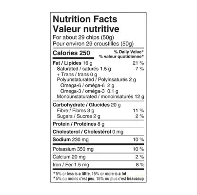 PEACASA High Protein Chickpea Chips Honey Dijon 128g