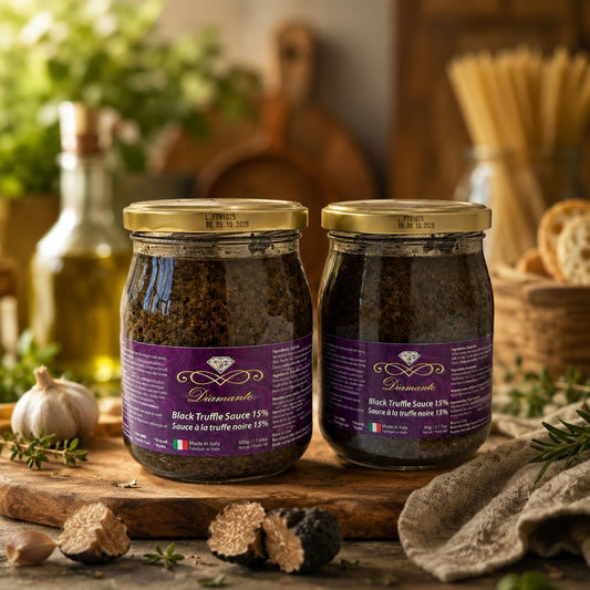 Diamante Italy black truffle sauce 15% 500g