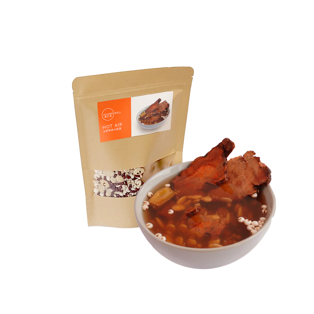 Souper Well Hot Air
土茯苓赤小豆湯