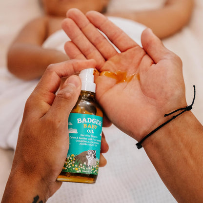 Badger Calming Baby Oil- 118ml, additional product image 2