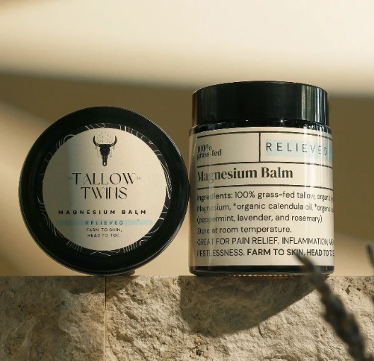 Tallow Twins - Magnesium Balm Rest & Relieve 60 mL