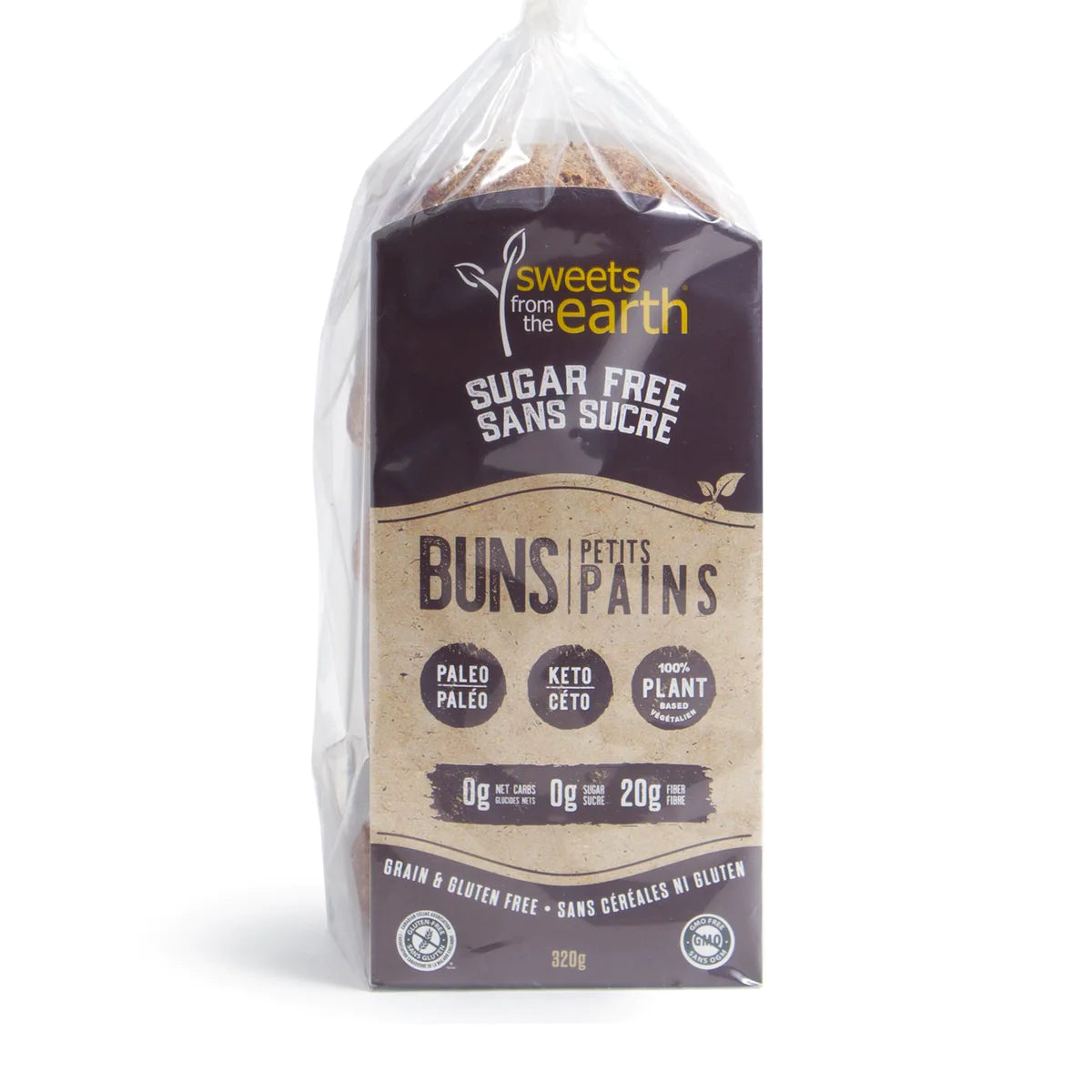 Sweets From The Earth Frozen Sugar Free Keto Buns 320 g