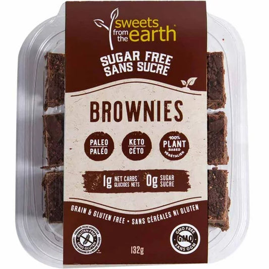 Sweets From The Earth Sugar Free Keto Brownies, 132g