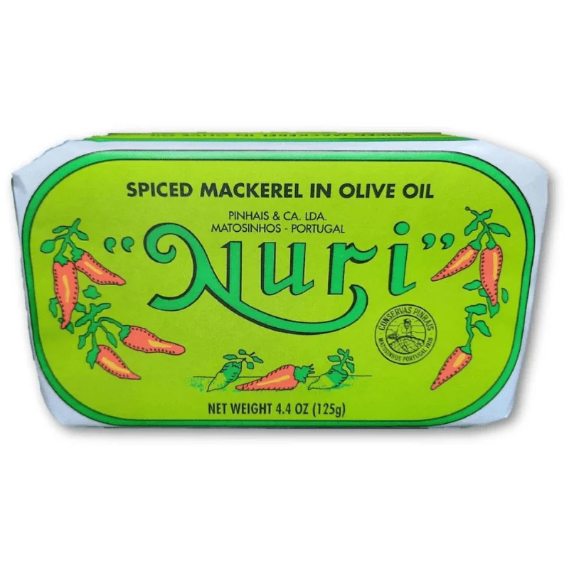 Nuri Spiced Mackerel in Olive Oil -125g