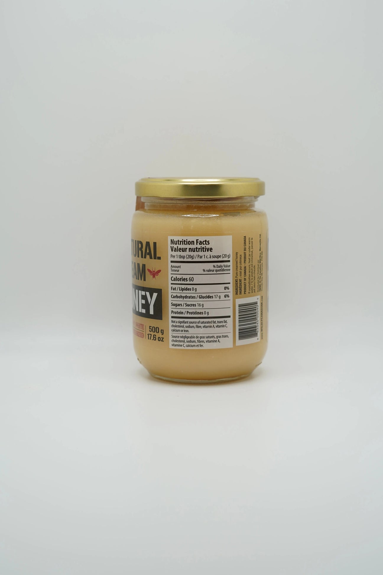 Non-pasteurized Natural Cream Honey (500g)