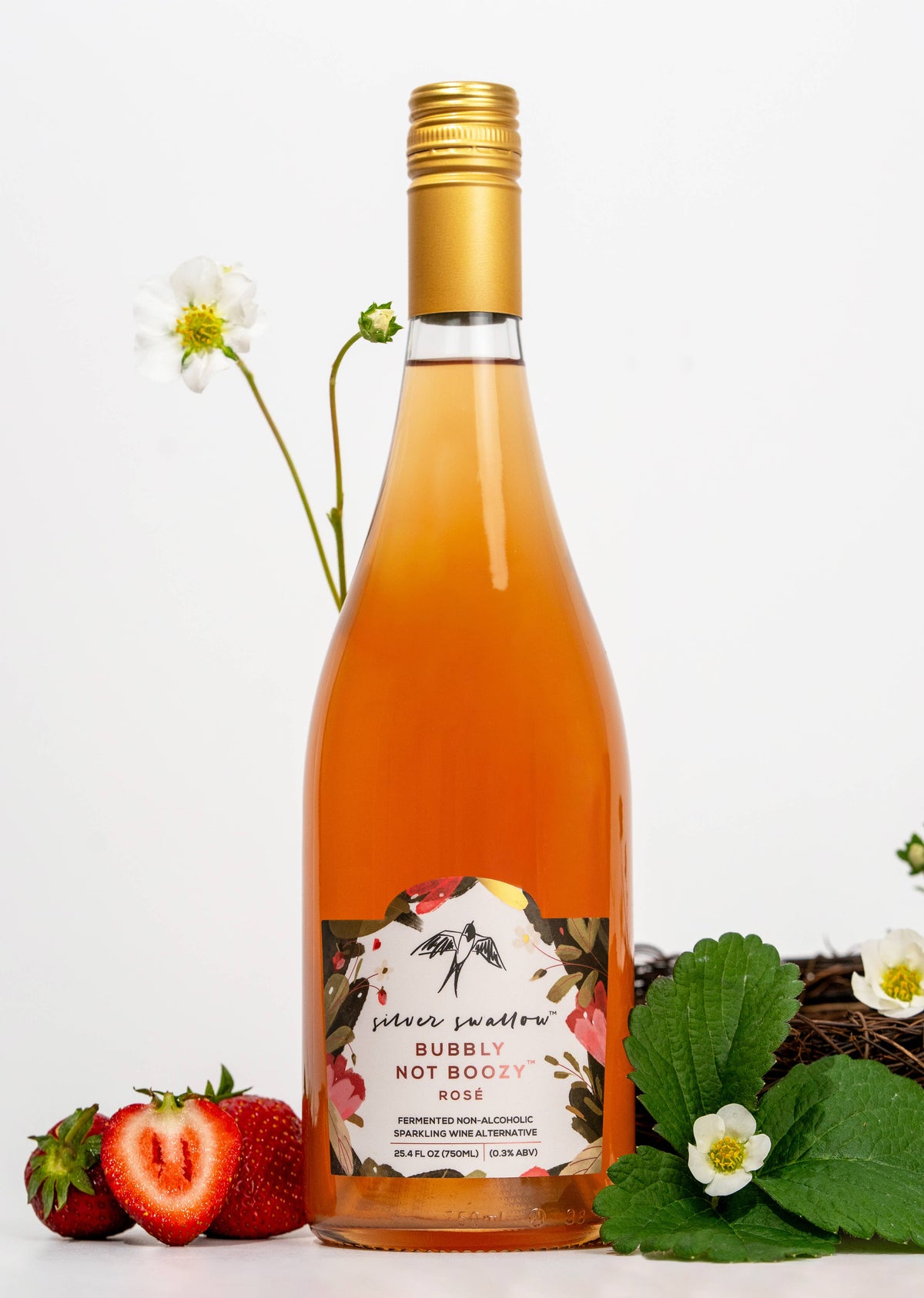 Silver Swallow Bubbly Not Boozy - Rosé