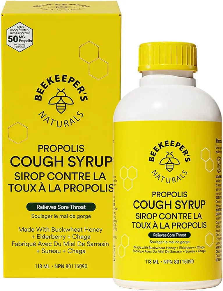 Beekeeper's Naturals Propolis Cough Syrup 118mL