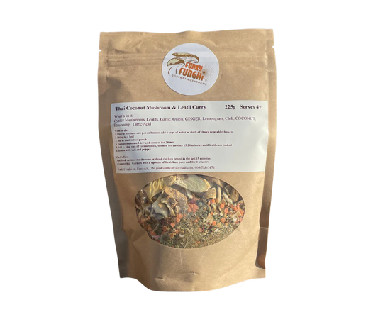 Funky Funghi Thai Soup Mix with Mushrooms & Lentils 225g