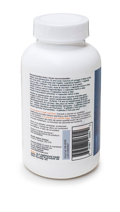 Nordic Native Pristine Pure Epax Omega-3 120caps, additional product image 2