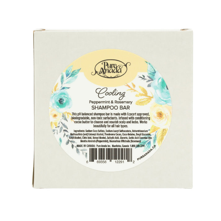 Pure Anada Shampoo Bar - Cooling ( Peppermint& Rosemary) 115g