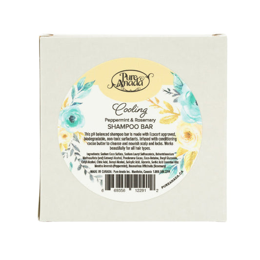 Pure Anada Shampoo Bar - Cooling ( Peppermint& Rosemary) 115g