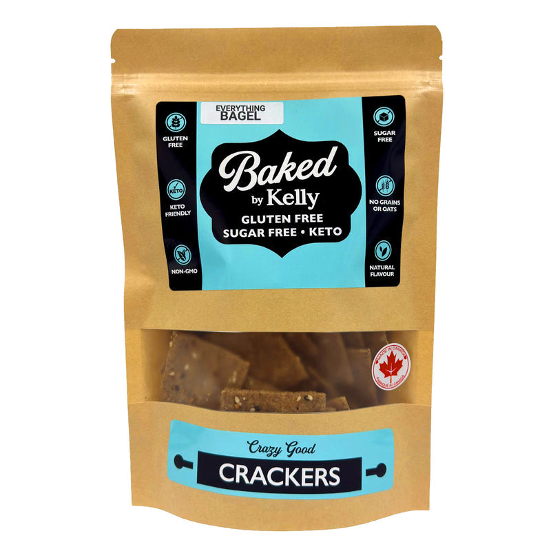 Baked by Kelly Keto Everything Bagel Cracker 140g