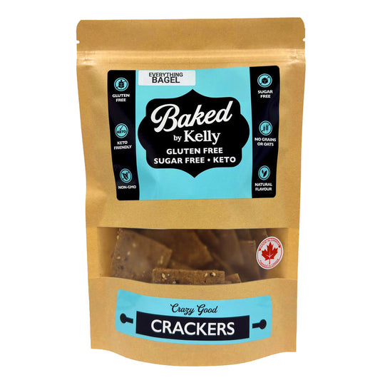 Baked by Kelly Keto Everything Bagel Cracker 140g