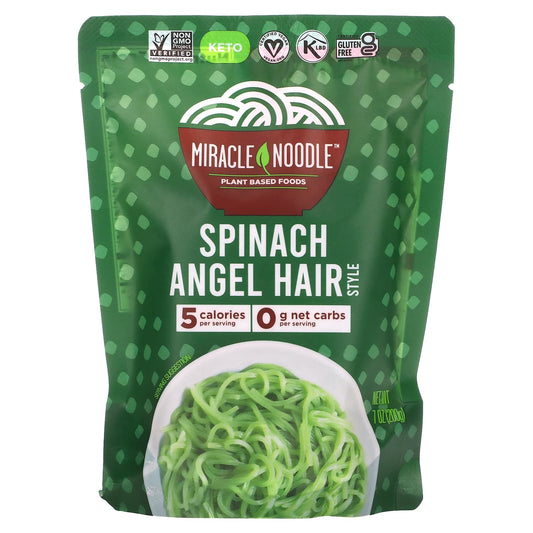 Miracle Noodle Spinach Angel Hair Style 200 g