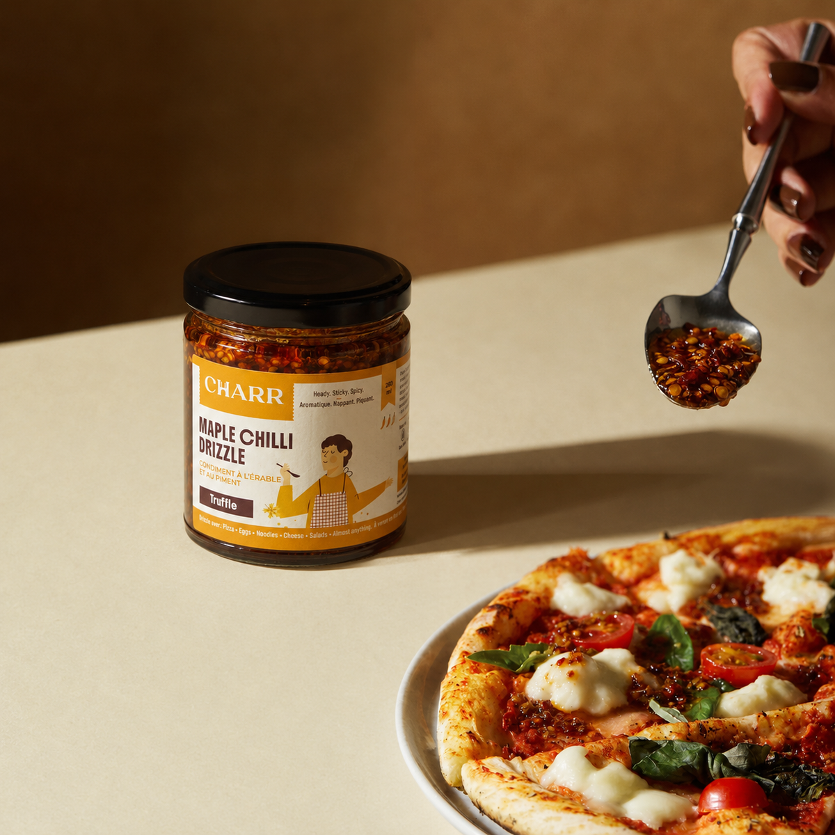 Charr Maple Chilli Drizzle - Truffle