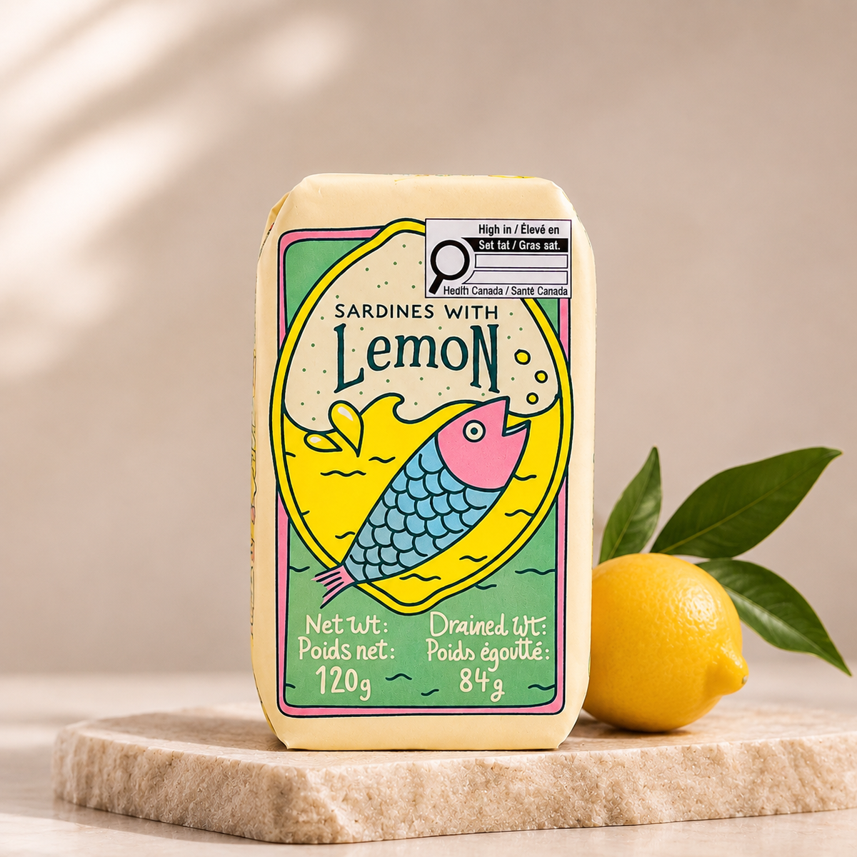 Coargal Sardines with Lemon 120g
