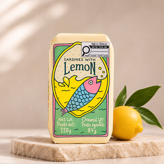 Coargal Sardines with Lemon 120g
