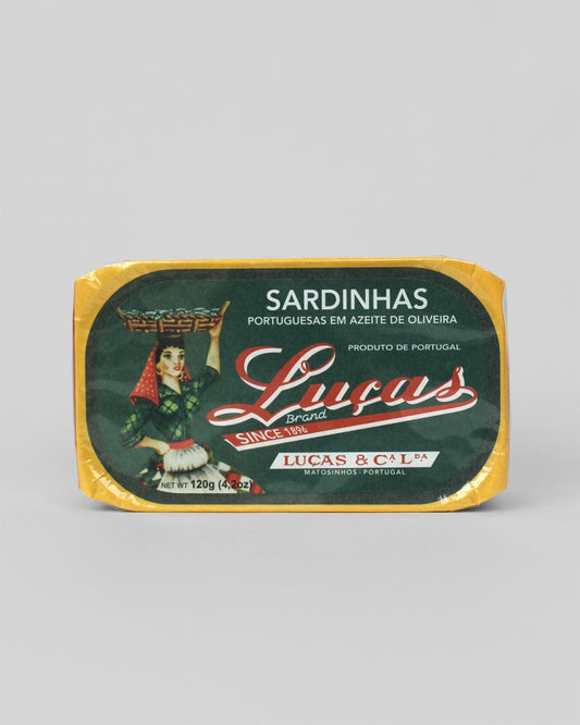 Luças Portuguese Sardines in Olive Oil 120g