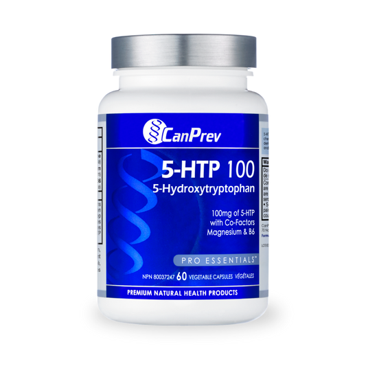 CanPrev 5-HTP 100
60 Capsules