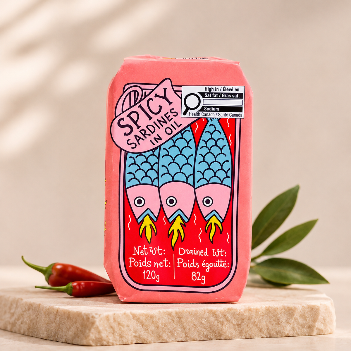 Coargal Sardines with Spicy Oil 120g