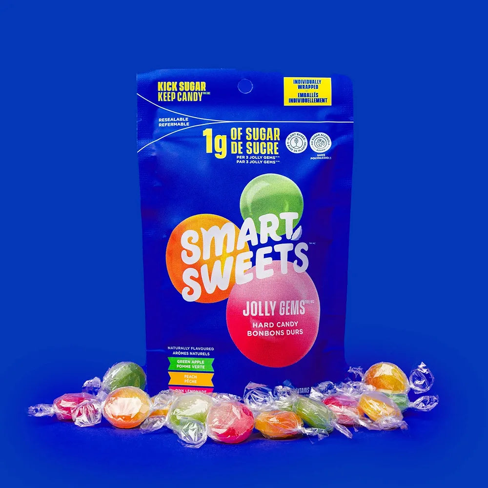 Smart Sweets Jolly Gems Hard Candy 70g